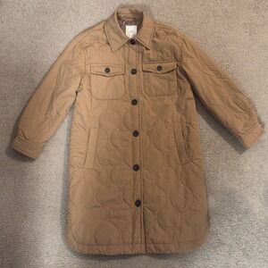 Thread & Supply Quilted Lightweight Mid-Length Coat